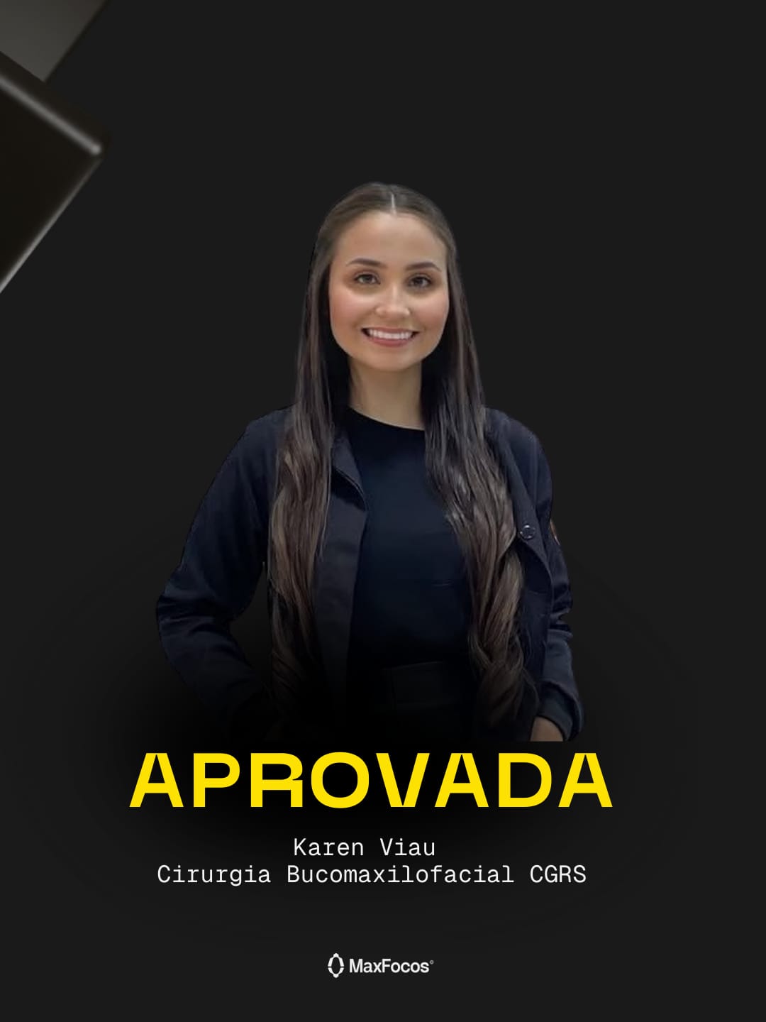 Aluno aprovado no ENARE