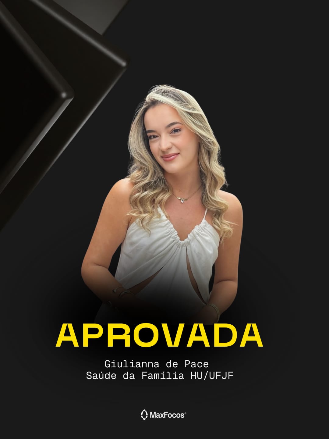 Aluno aprovado no ENARE